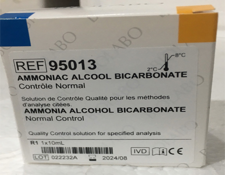 Normal Control AMMONIA ALCOHOL BICARBONATE