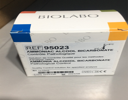 Pathological Control AMMONIA ALCOHOL BICARBONATE
