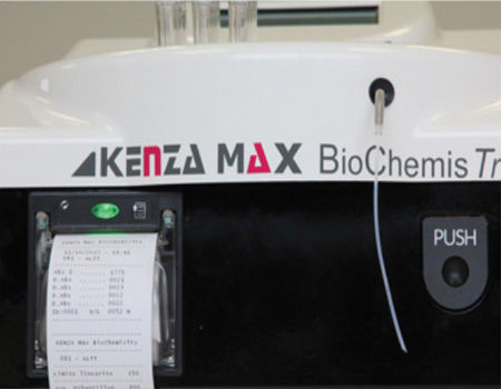 Máy xét nghiệm sinh hóa bán tự động Kenza Max