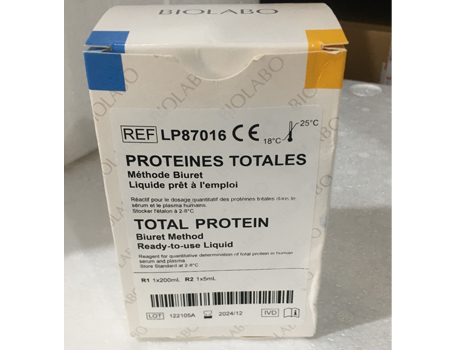 TOTAL PROTEIN Biuret Method Ready to use