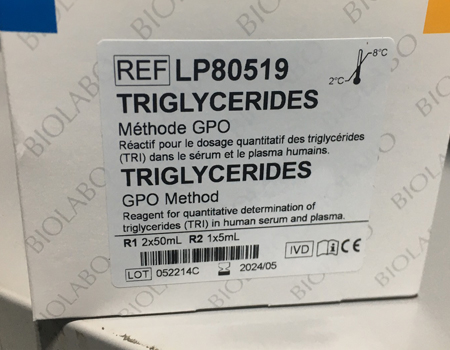 TRIGLYCERIDES GPO Method Liquid Ready for use