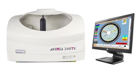 Máy xét nghiệm sinh hóa tự động Kenza 240TX